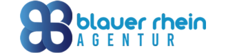 Blauer Rhein Agentur Logo neu
